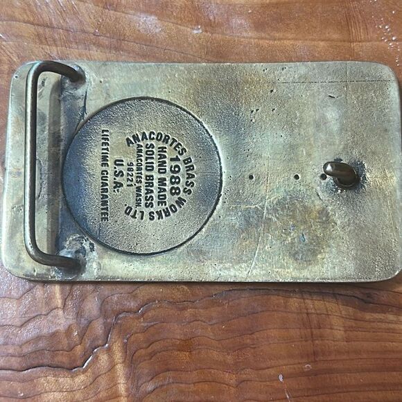 MKO I-80 Vintage Auburn, Ca Brass Buckle main image 5